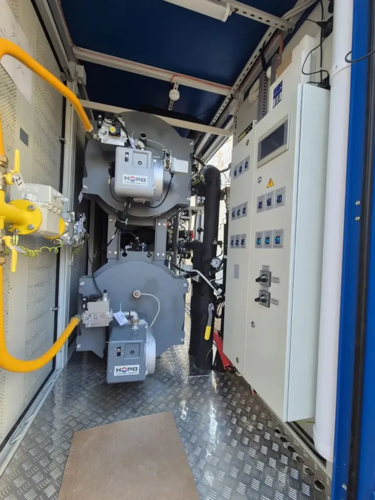 В Зелёном Холме котельную перевели с дизеля на природный газ