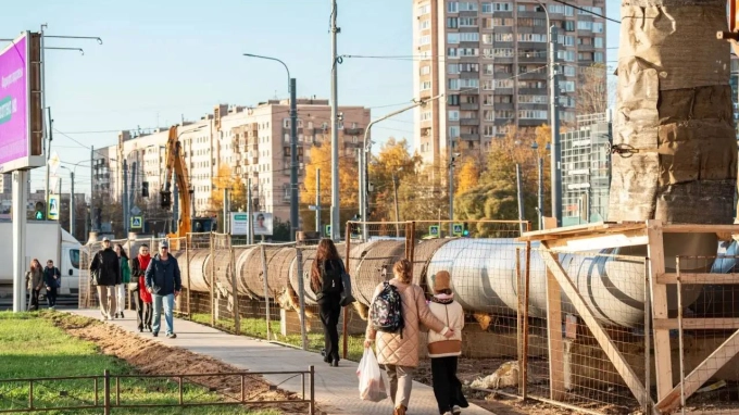На проспекте Просвещения обновят тепломагистраль к ноябрю 2028 года